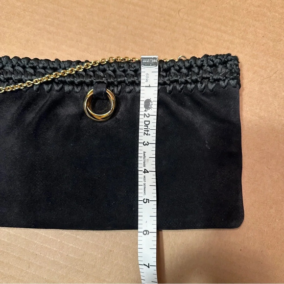 Beautiful Rodo handbag, black suede, excellent condition, with dustbag - Picture 2 of 16